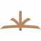 Ekena Millwork Davenport Timber Gable Bracket, Western Red Cedar, 84"W x 38"H x 5 1/2"D x 5 1/2"F, 11/12 Pitch GBW084X38X0606DAV00SWR - alternate 1